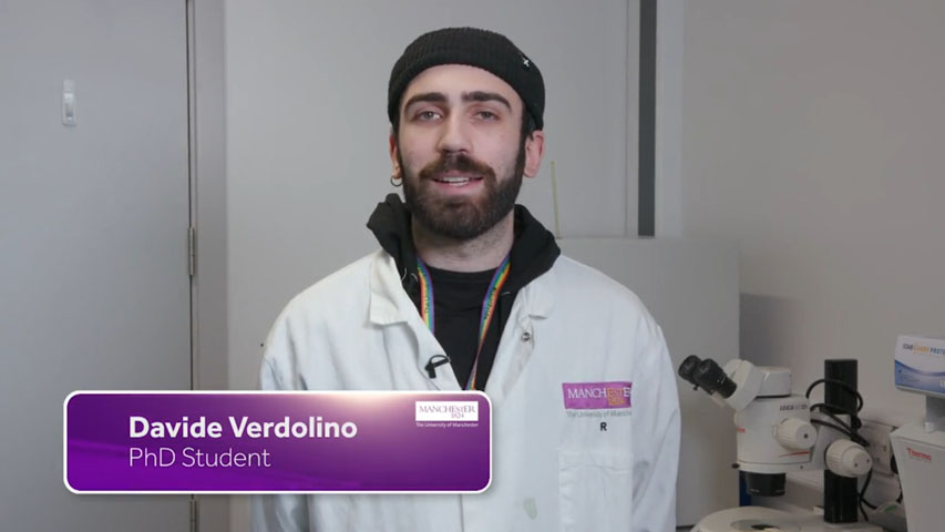 Davide Verdolinio, PhD student